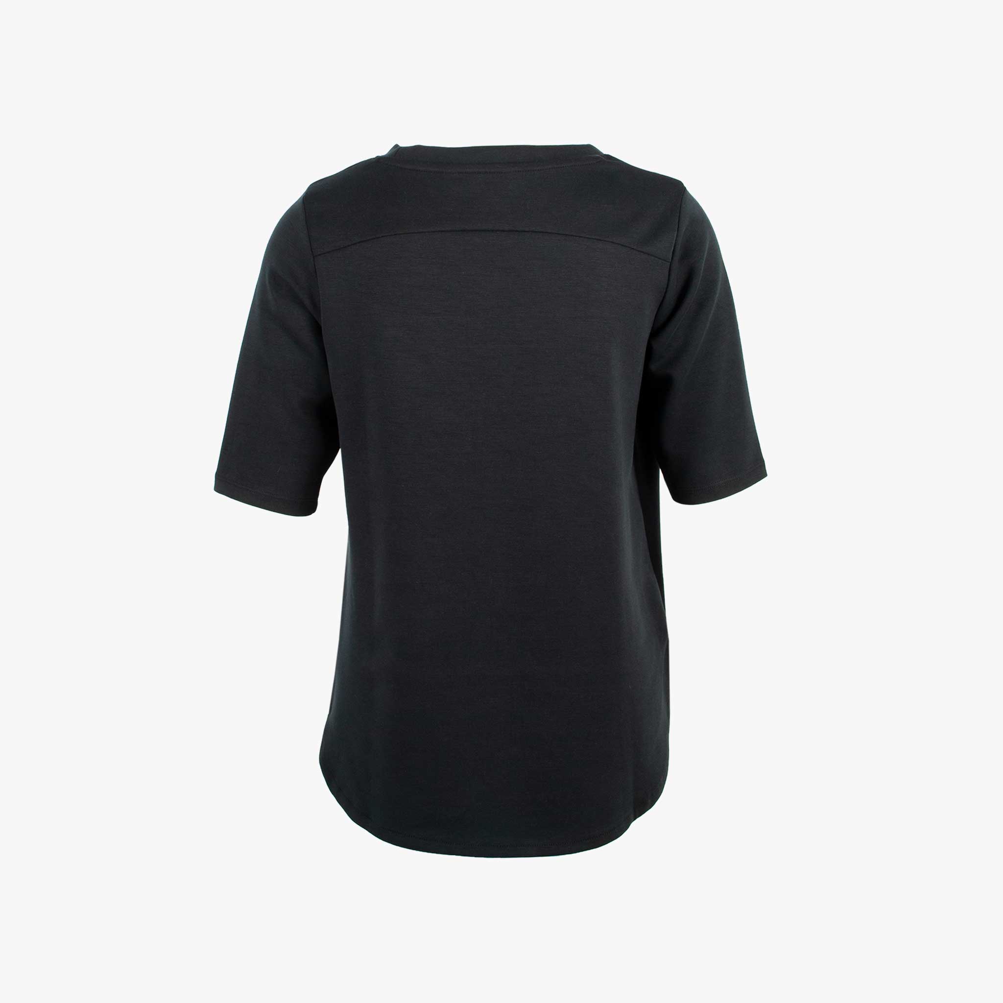 1/2 RH-Shirt schmal | schwarz