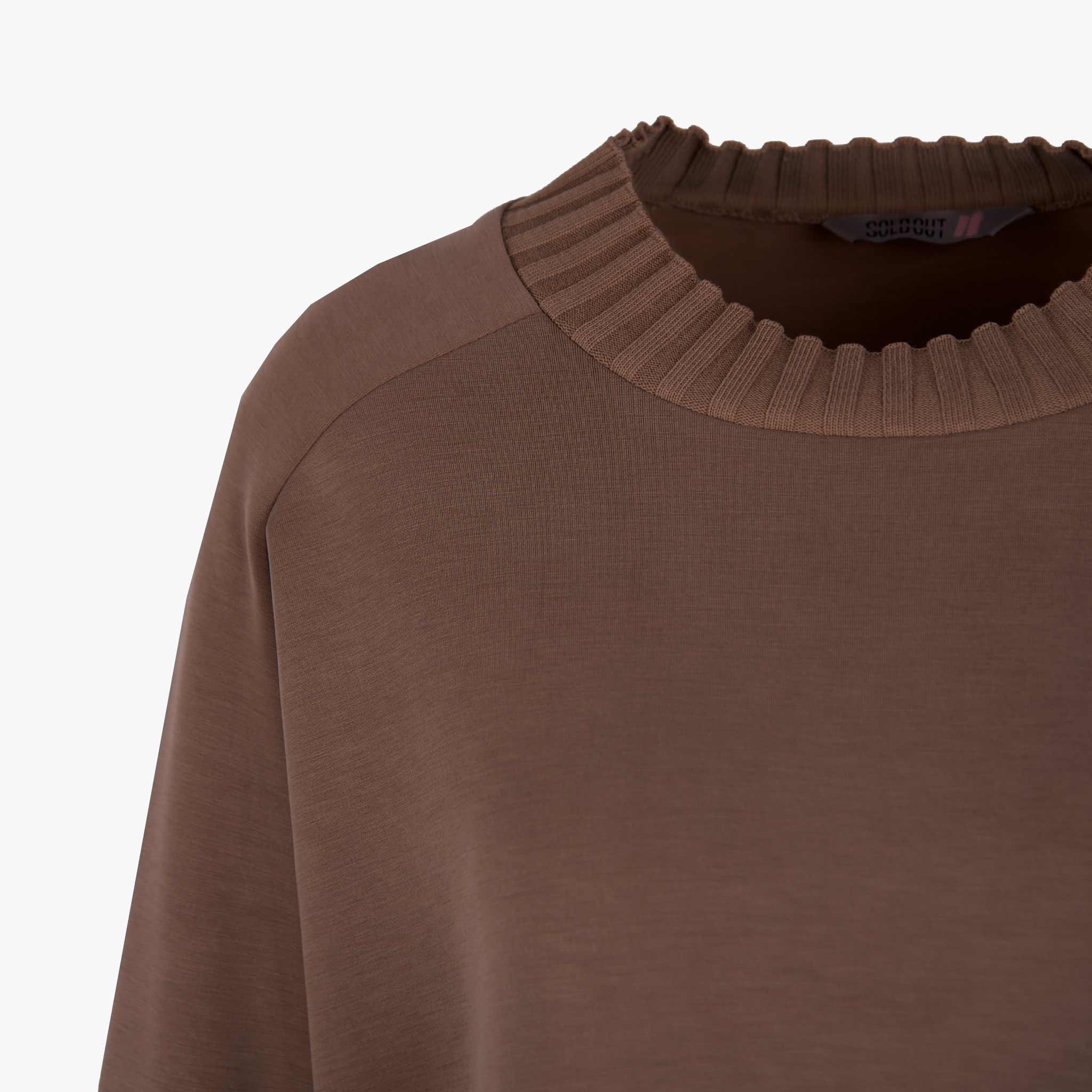 Sold out Sweat Strickbund | taupe