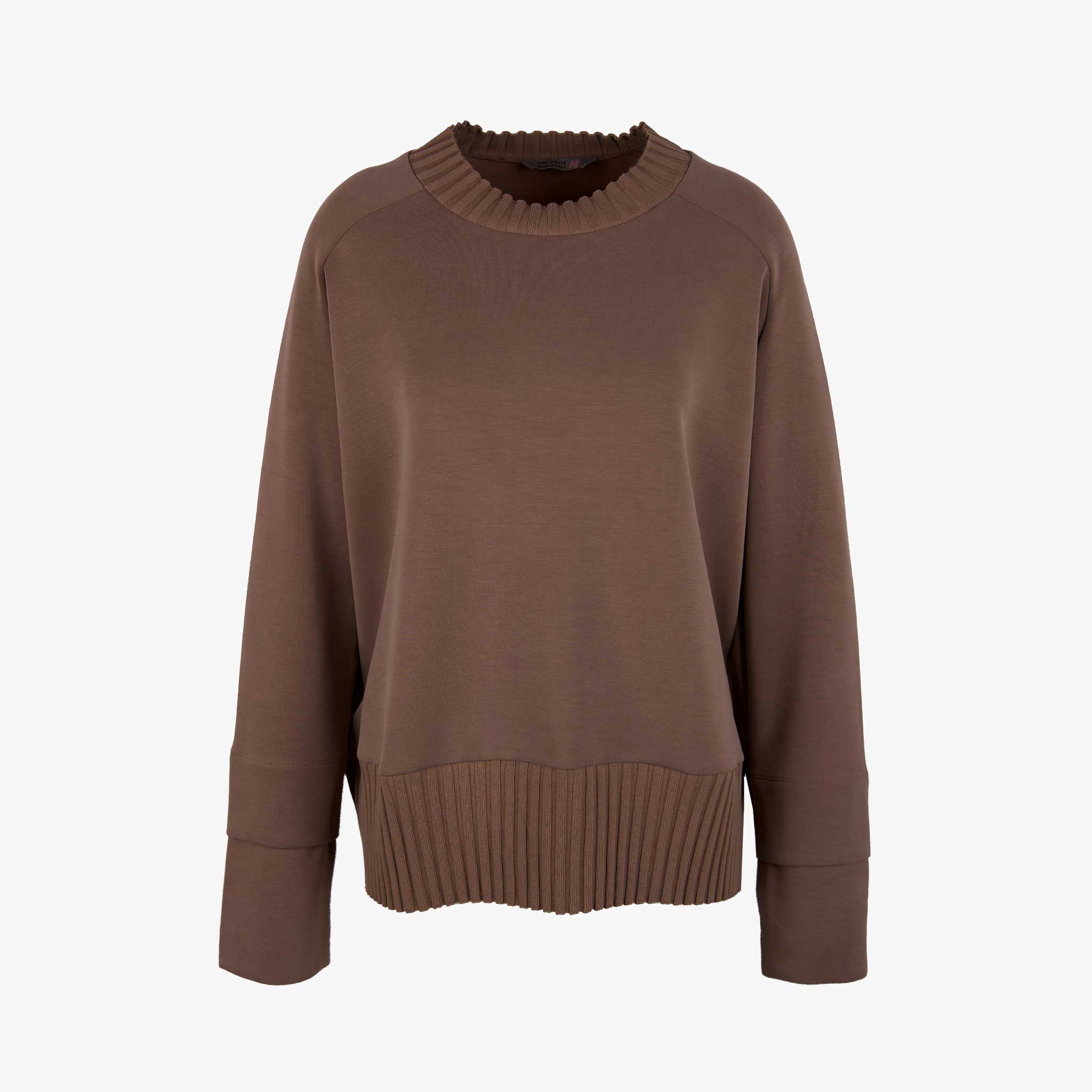 Sold out Sweat Strickbund | taupe