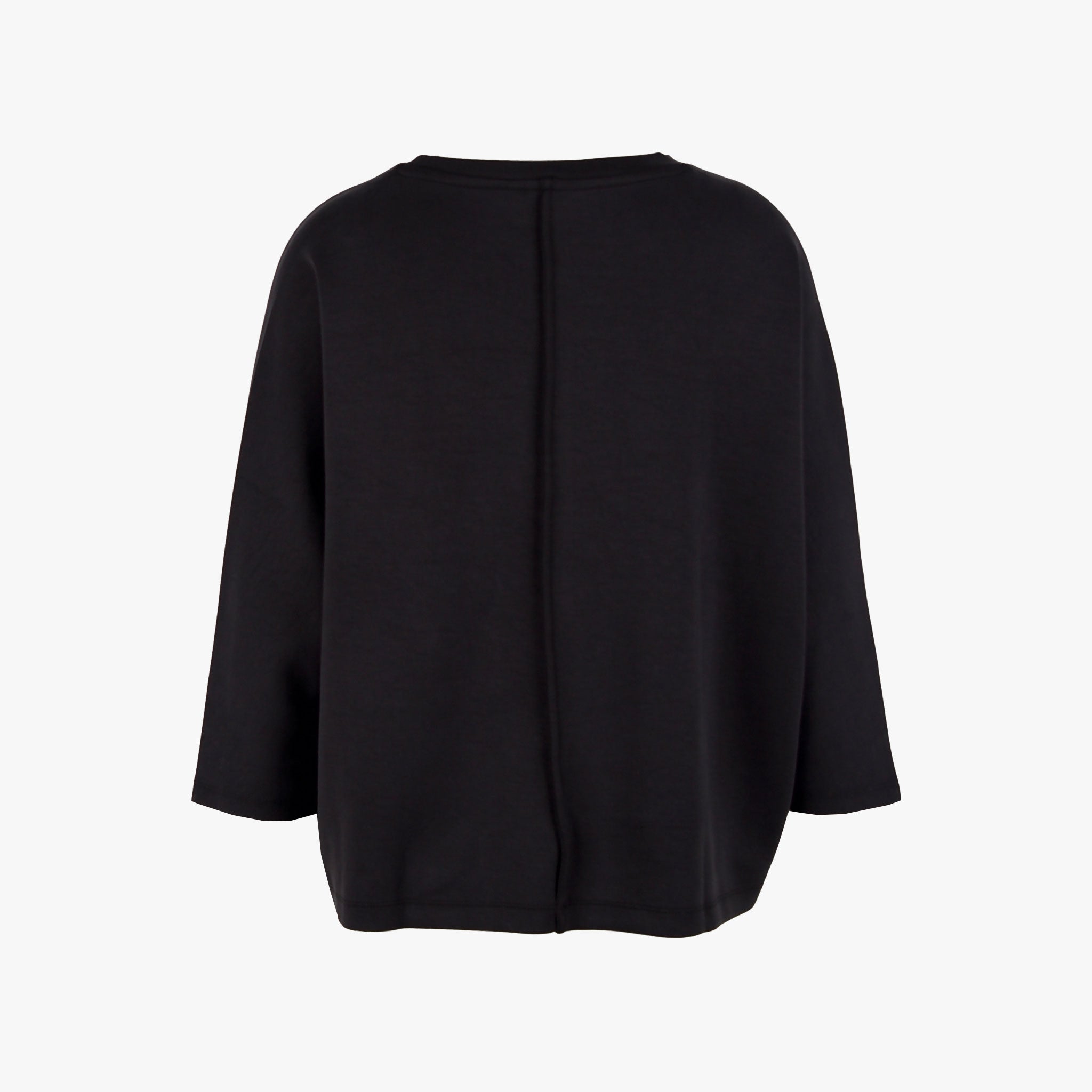 Sold out Sweater Mittelnaht | schwarz