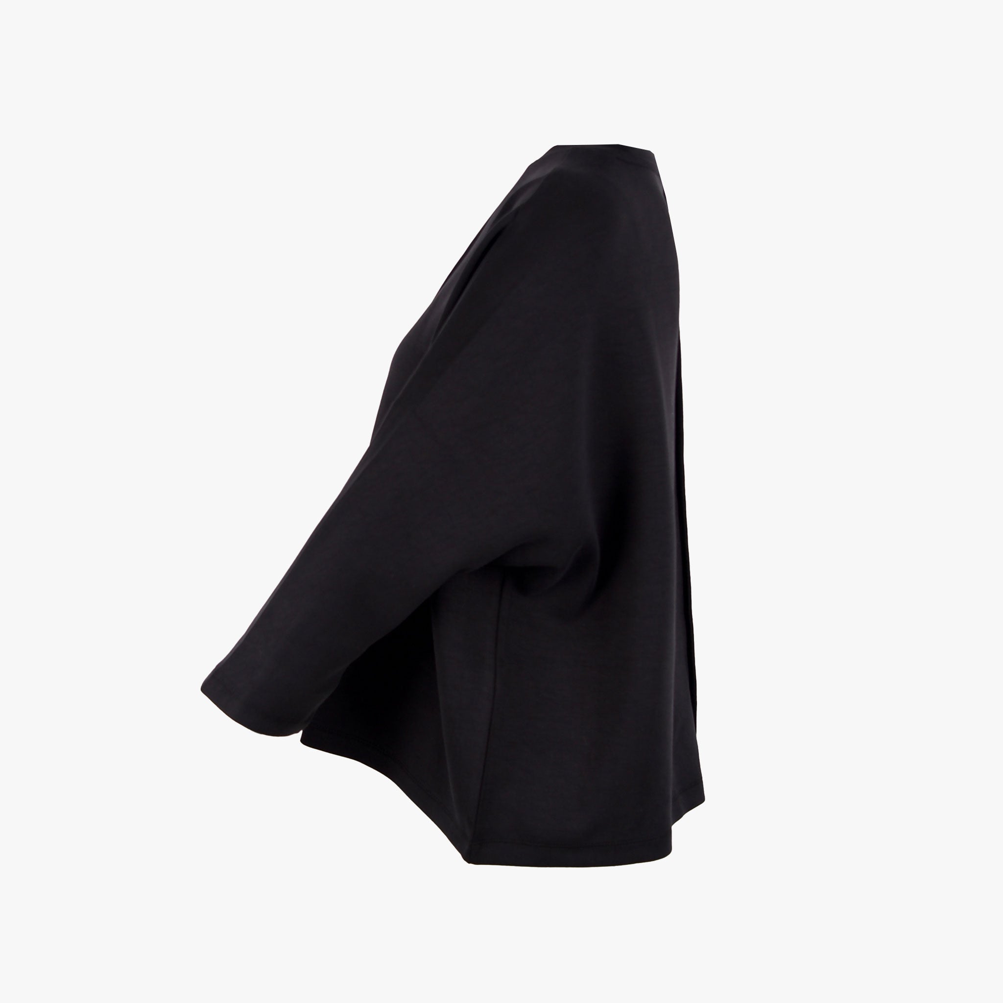 Sold out Sweater Mittelnaht | schwarz