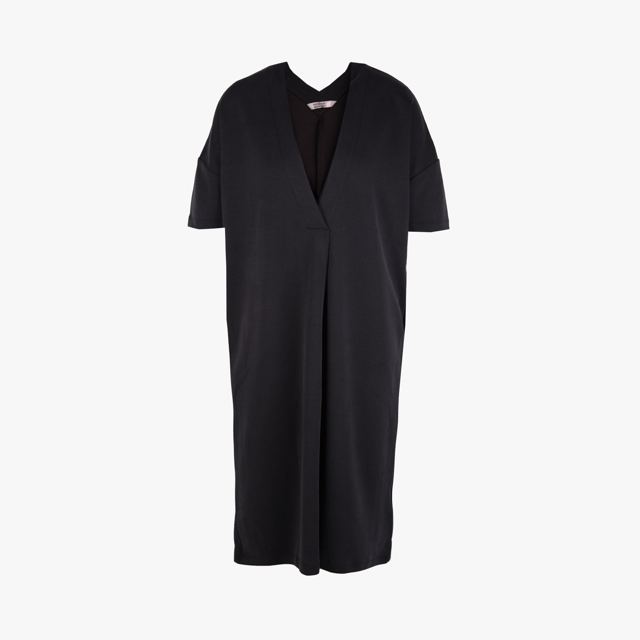 Sold out V-Neck Kleid | anthra