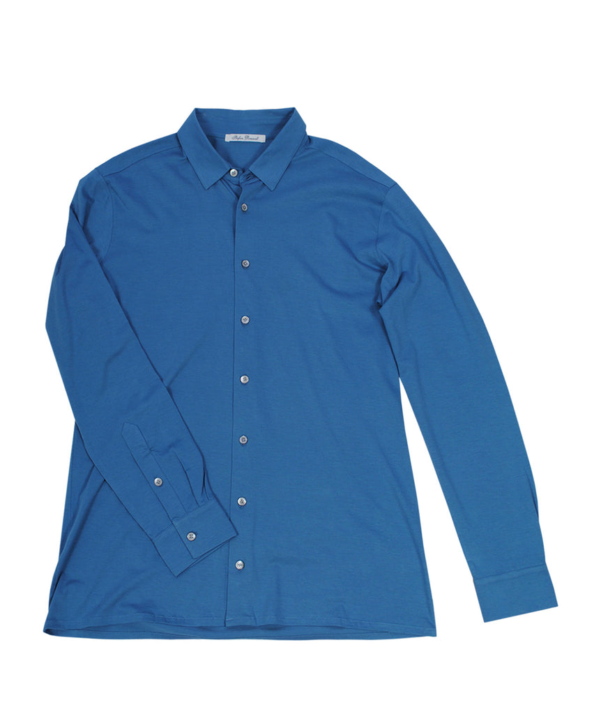 Jerseyhemd Oswaldo | blau