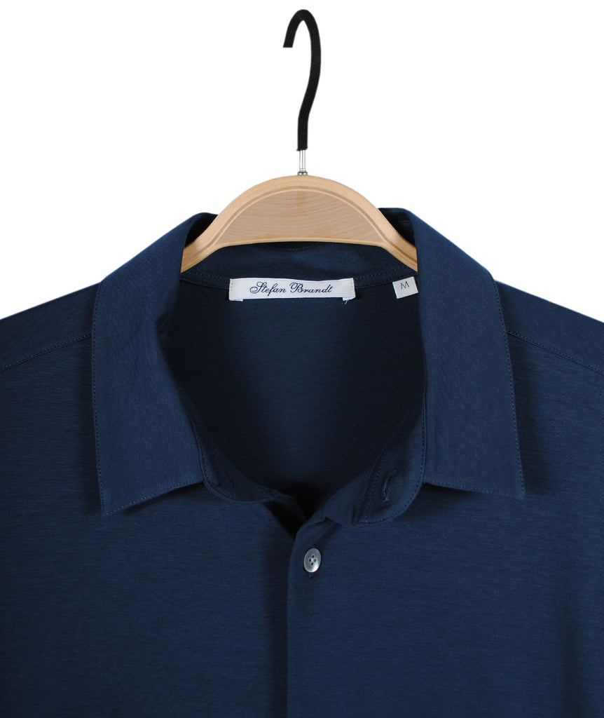 Jerseyhemd Oswaldo | dunkelblau