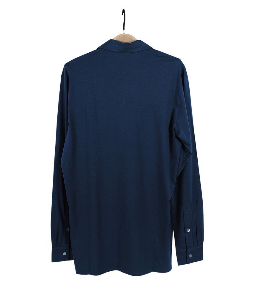 Jerseyhemd Oswaldo | dunkelblau