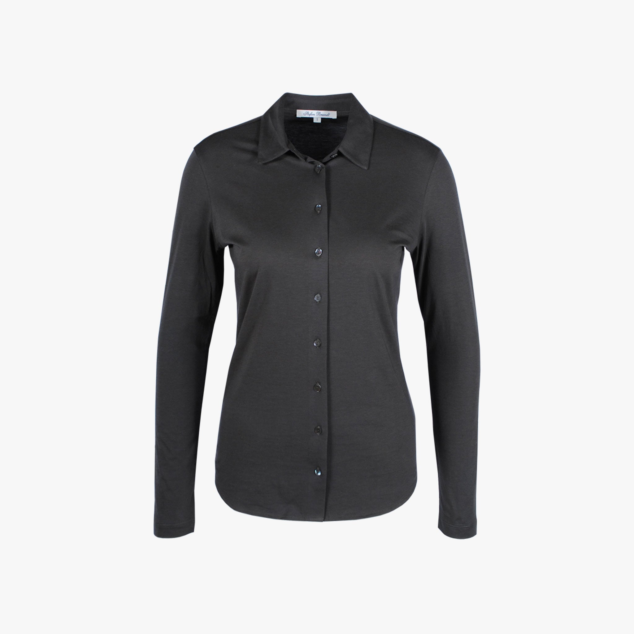 1/1 Jerseybluse Alma | anthra