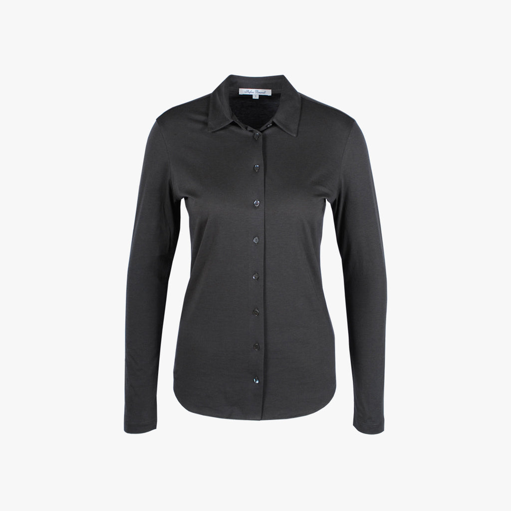 1/1 Jerseybluse Alma | anthra