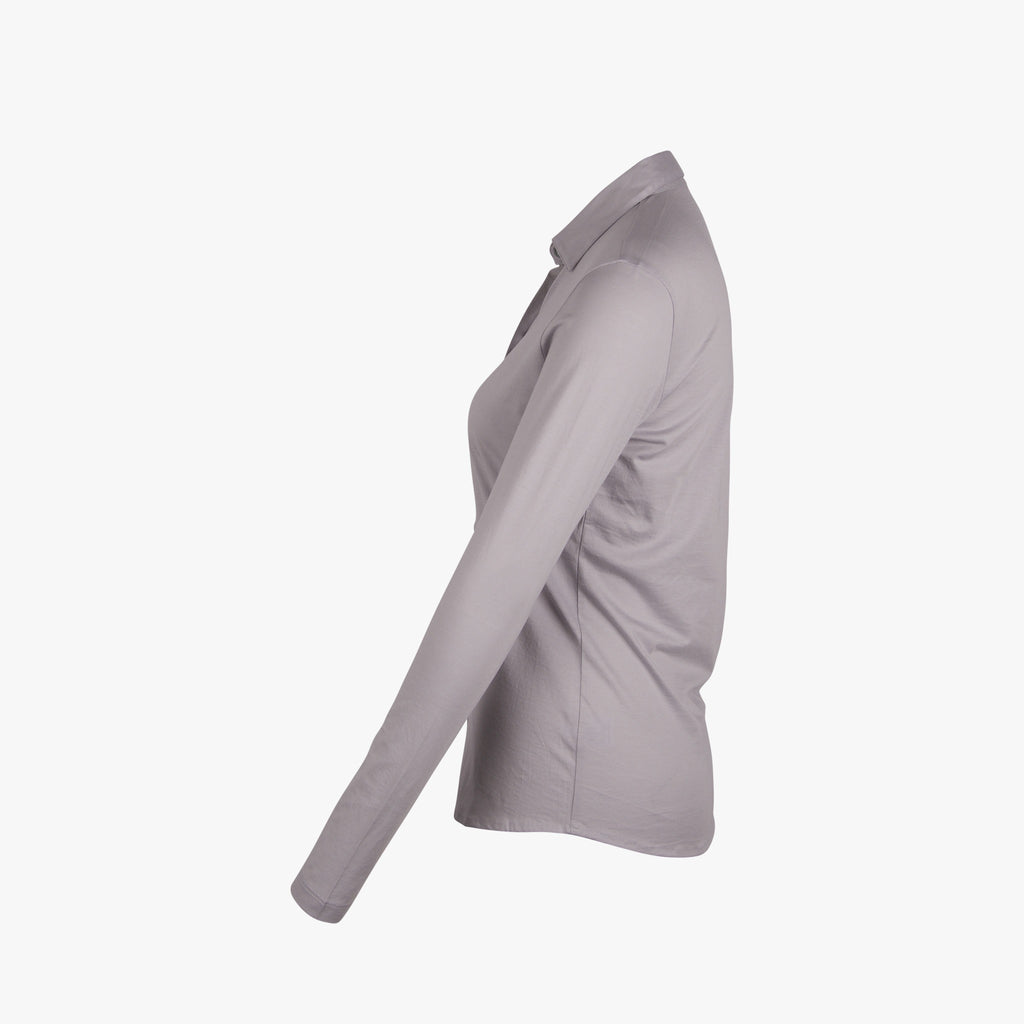 Stefan Brandt Jerseybluse Alma | hellgrau