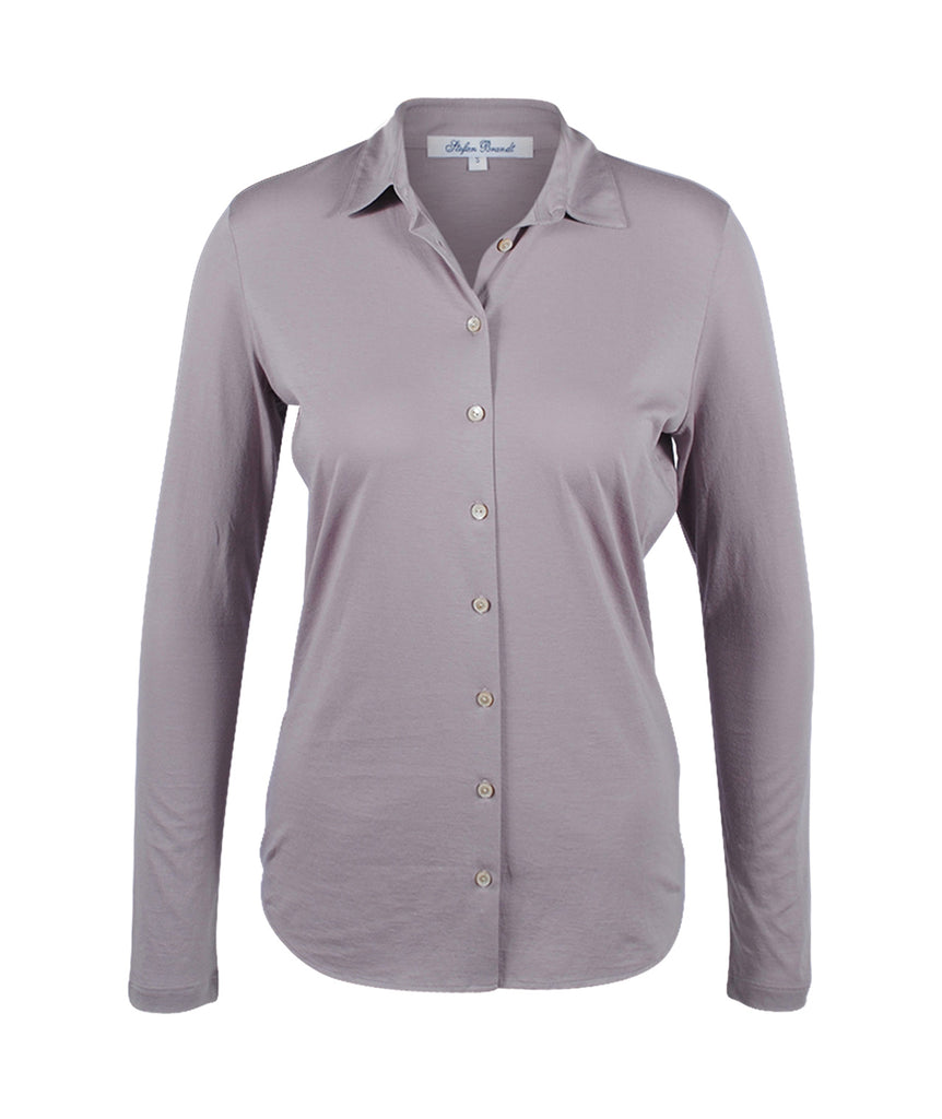 1/1 Jerseybluse Alma | lavendel