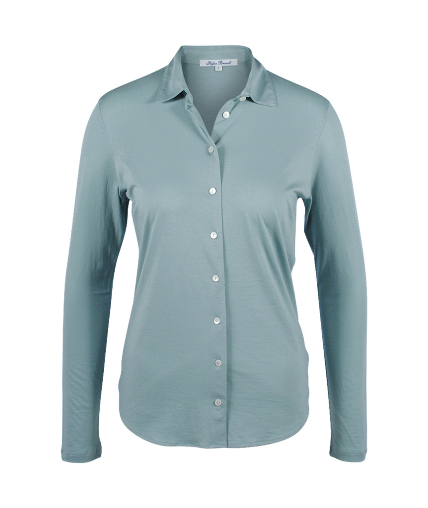 1/1 Jerseybluse Alma | minze