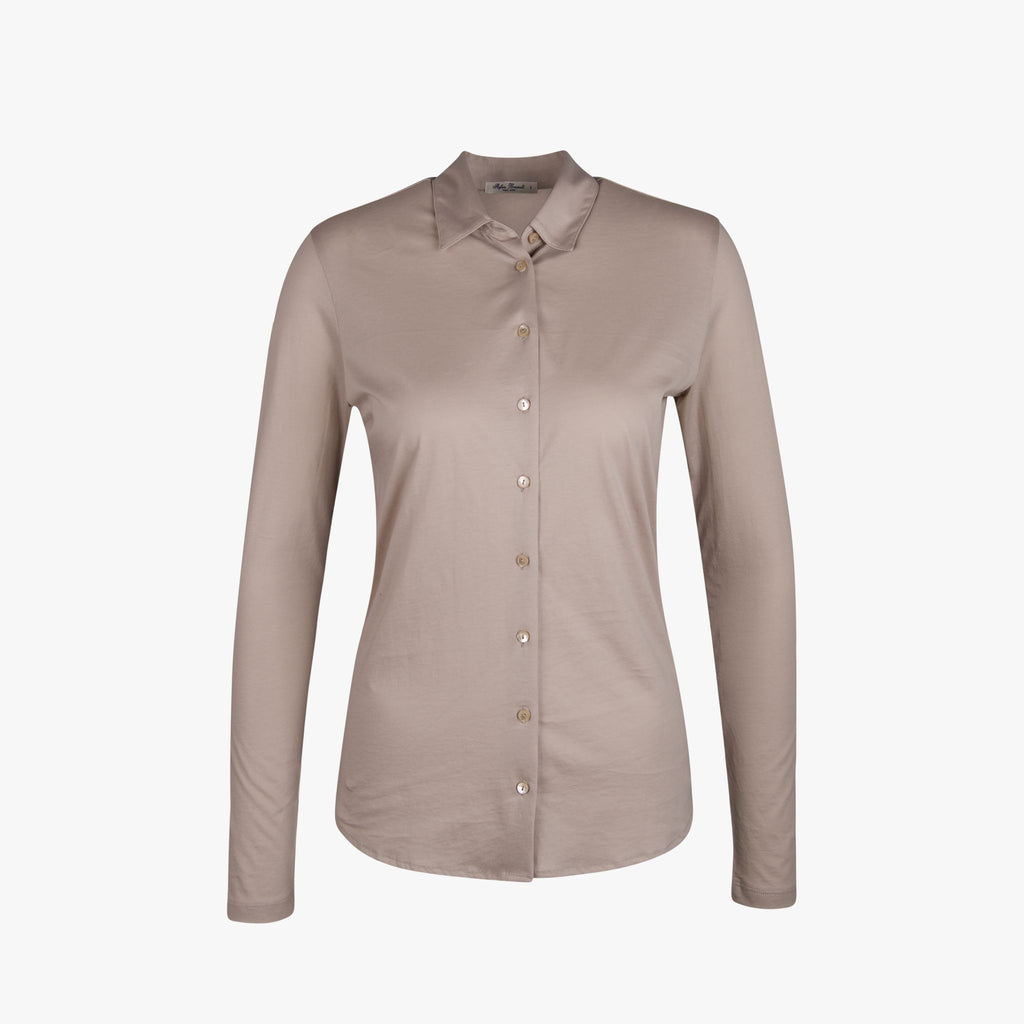 Stefan Brandt Jerseybluse Alma | sand
