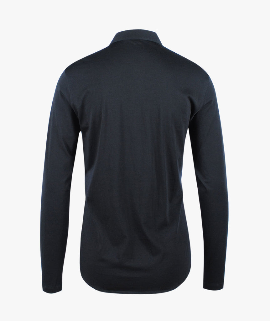 1/1 Jerseybluse Alma | schwarz