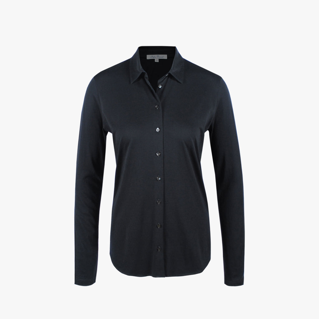 Stefan Brandt Bluse Alma | schwarz