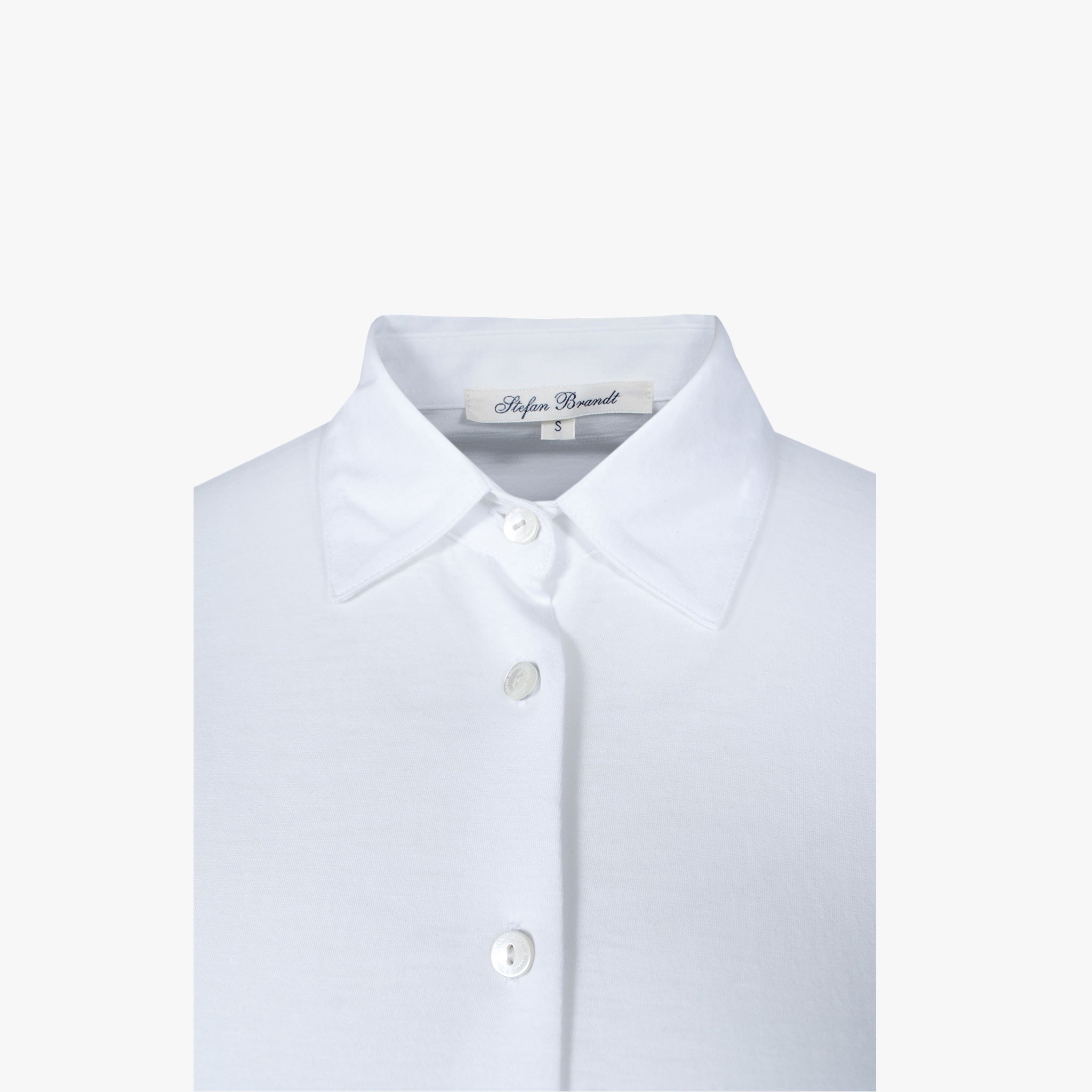 1/1 Jerseybluse Alma | weiß