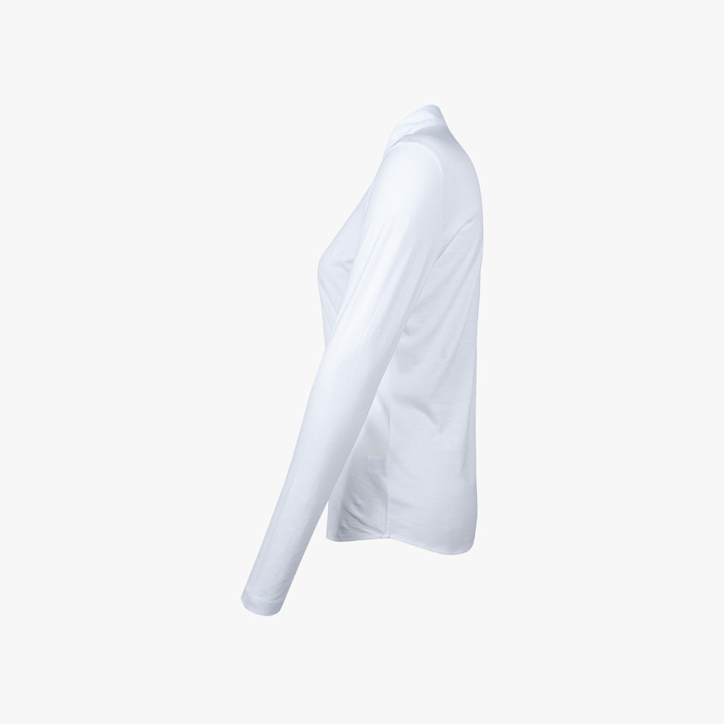 1/1 Jerseybluse Alma | weiß