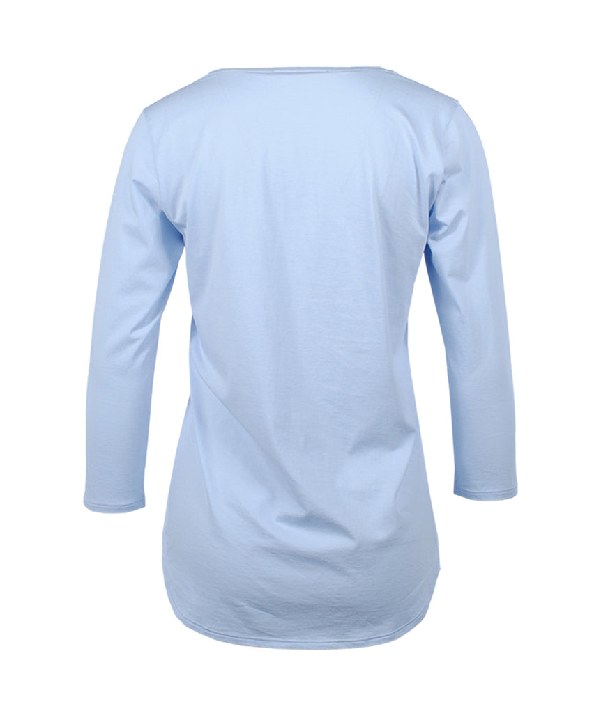 3/4 RH-Shirt Fay | hellblau