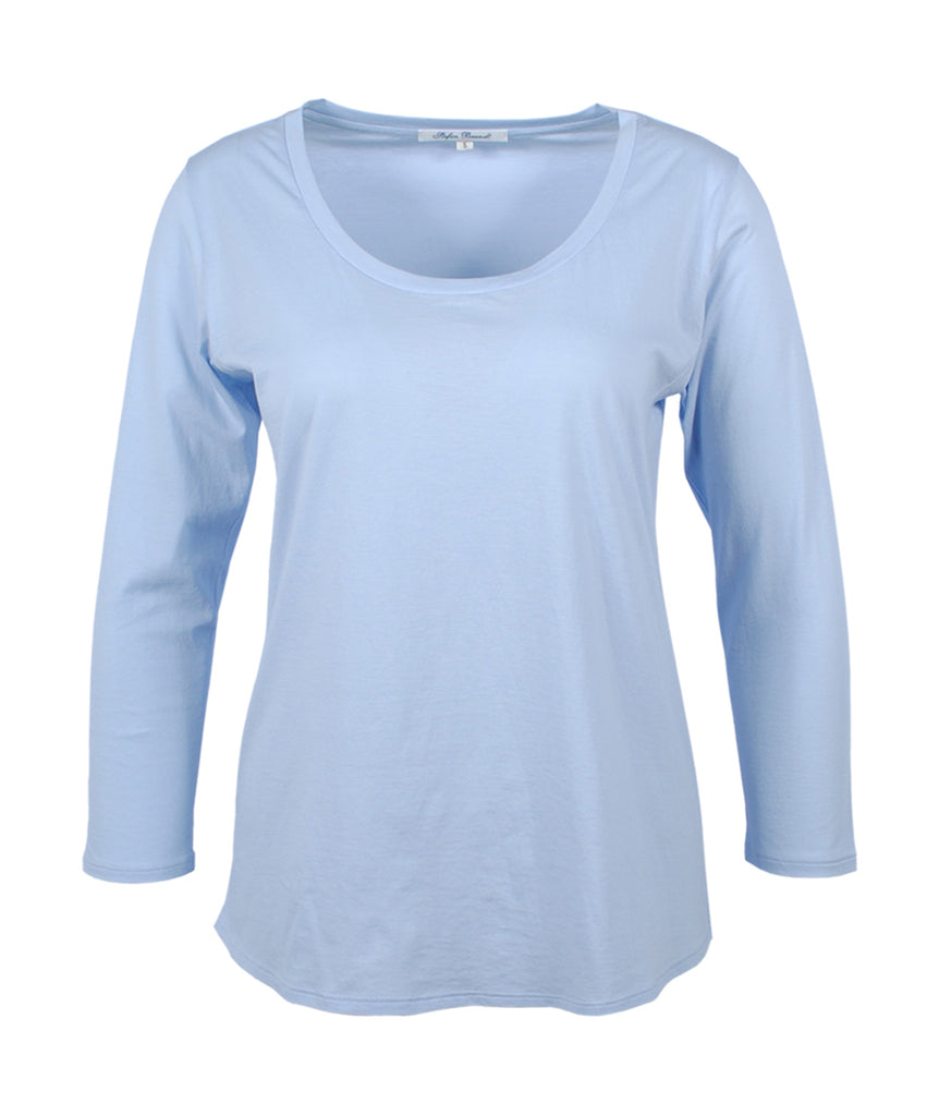 3/4 RH-Shirt Fay | hellblau