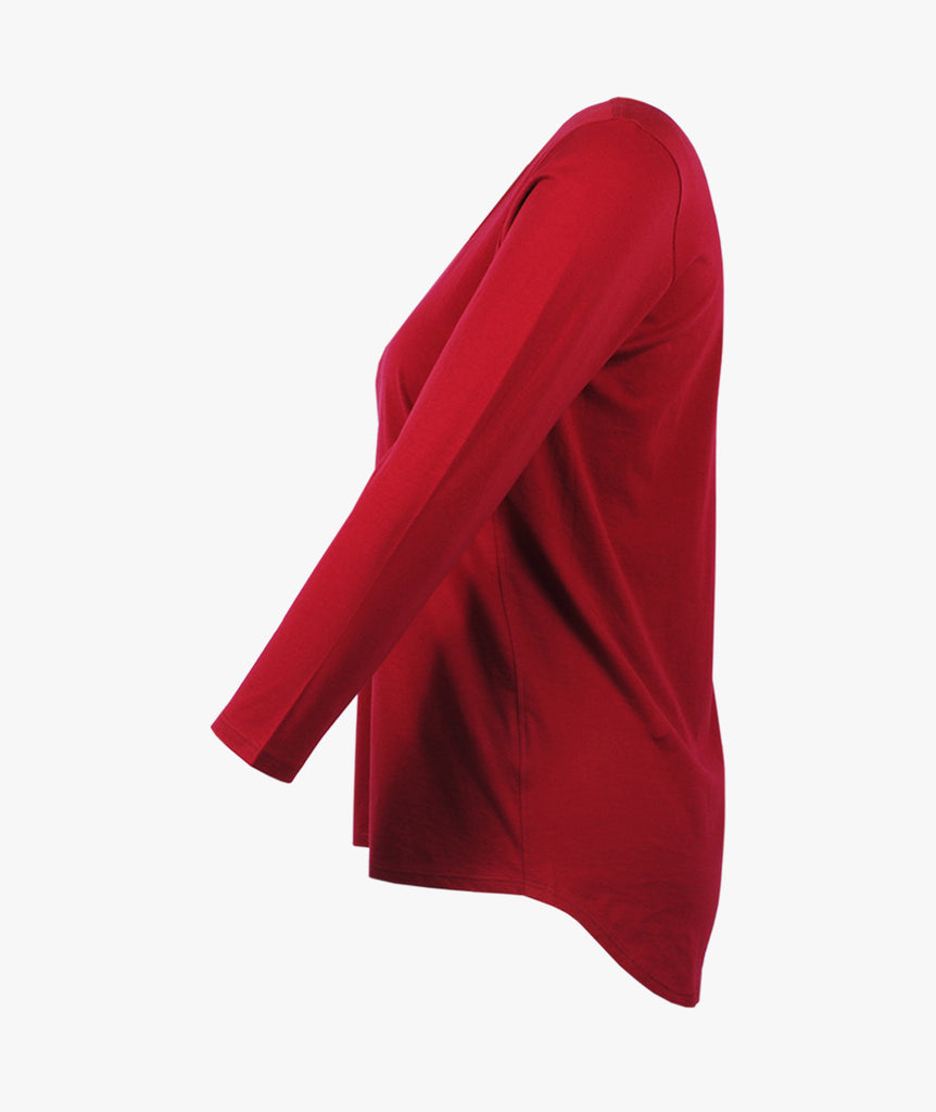 3/4 RH-Shirt Fay | rot