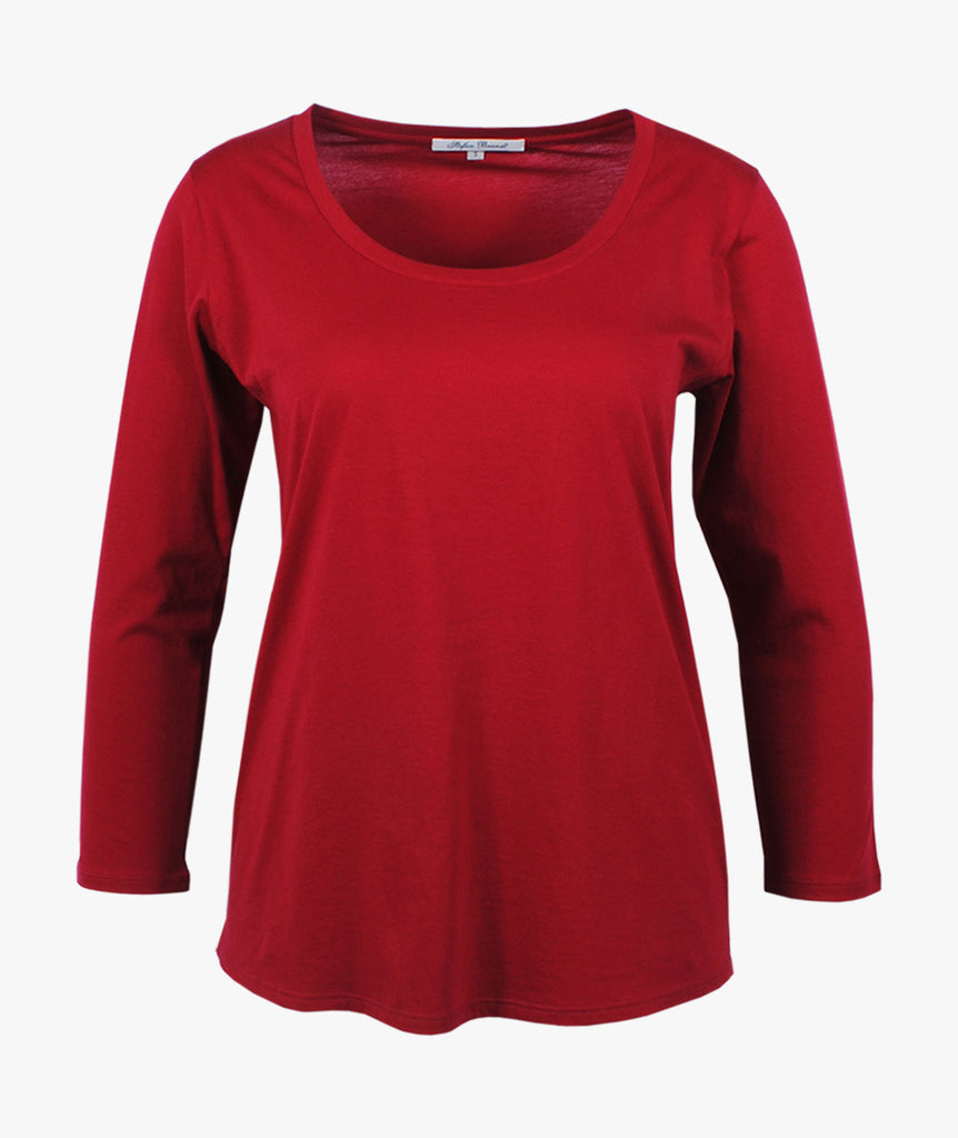 3/4 RH-Shirt Fay | rot