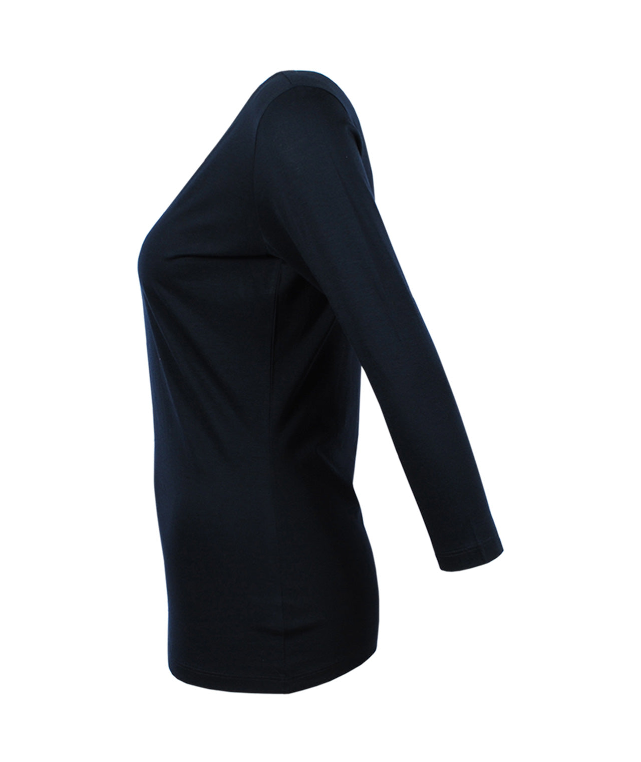3/4 V-Shirt Clara | marine