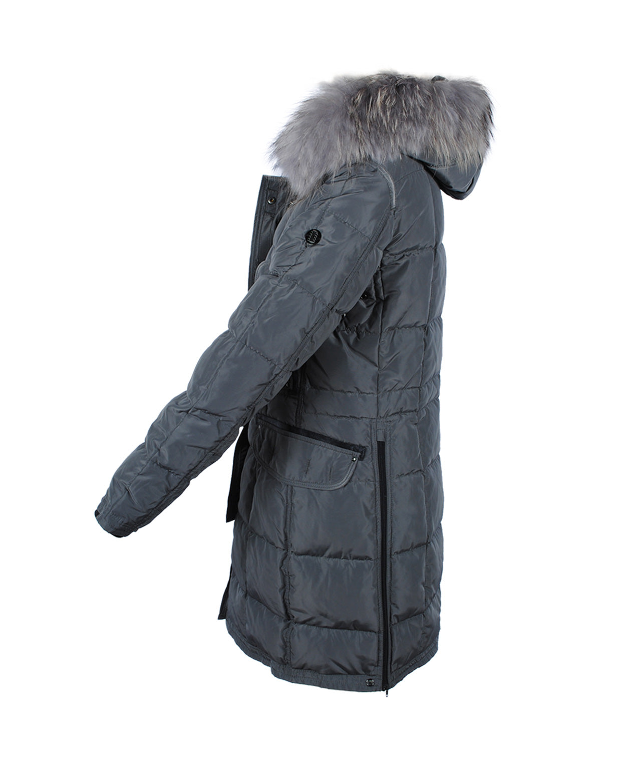 Steppmantel Lech 515 | grau