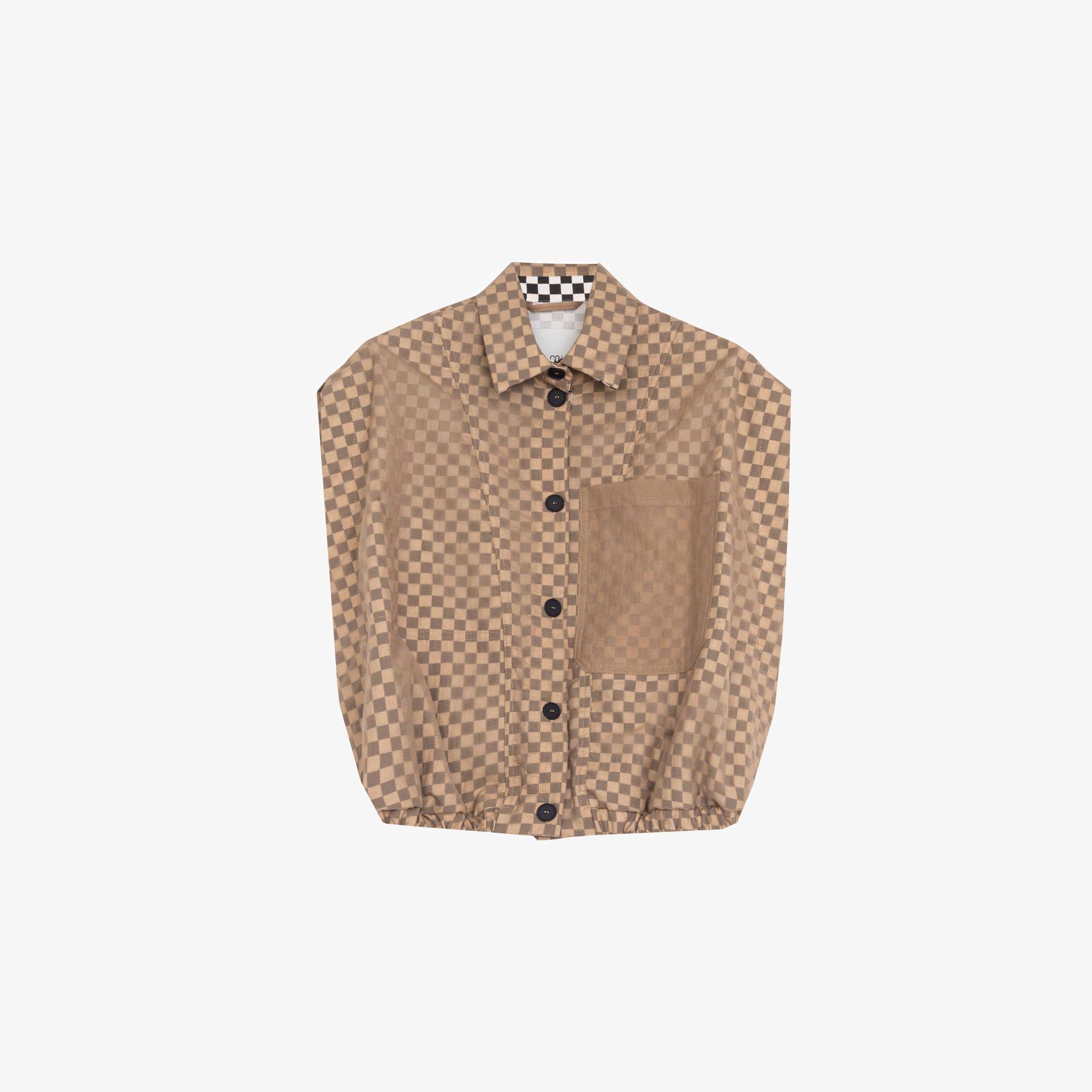 T_Coat Weste | braun
