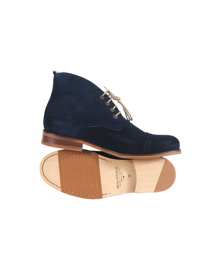Ave City Midcut-Suede | marine