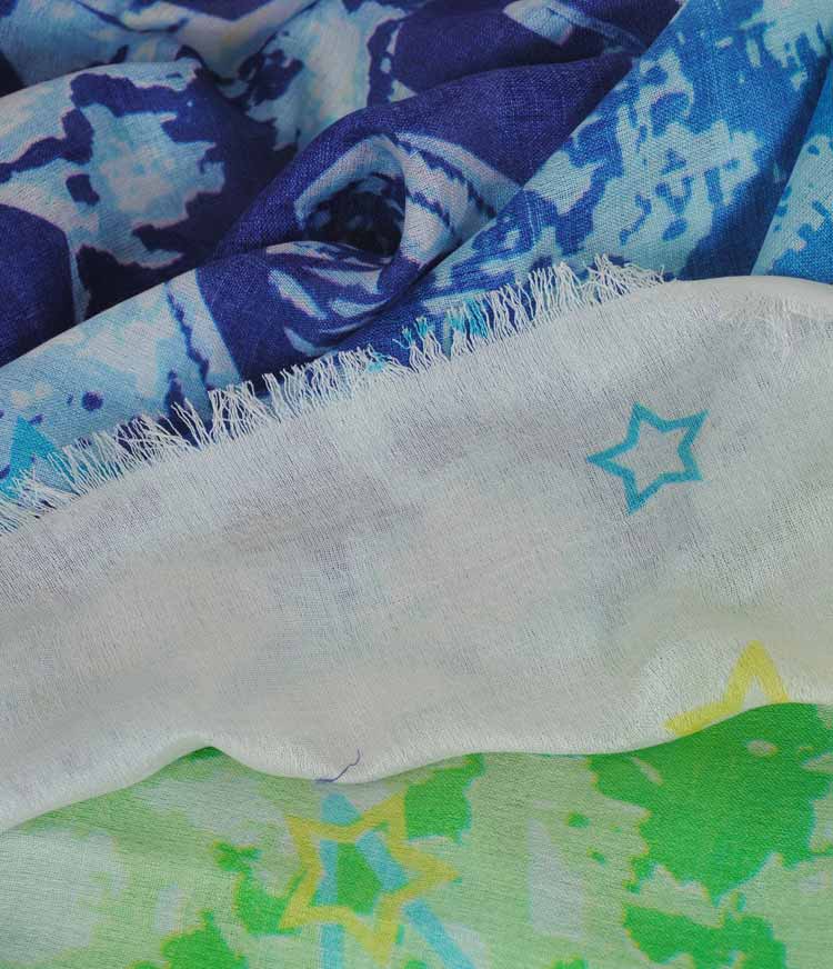 Schal Snake And Stars | stein