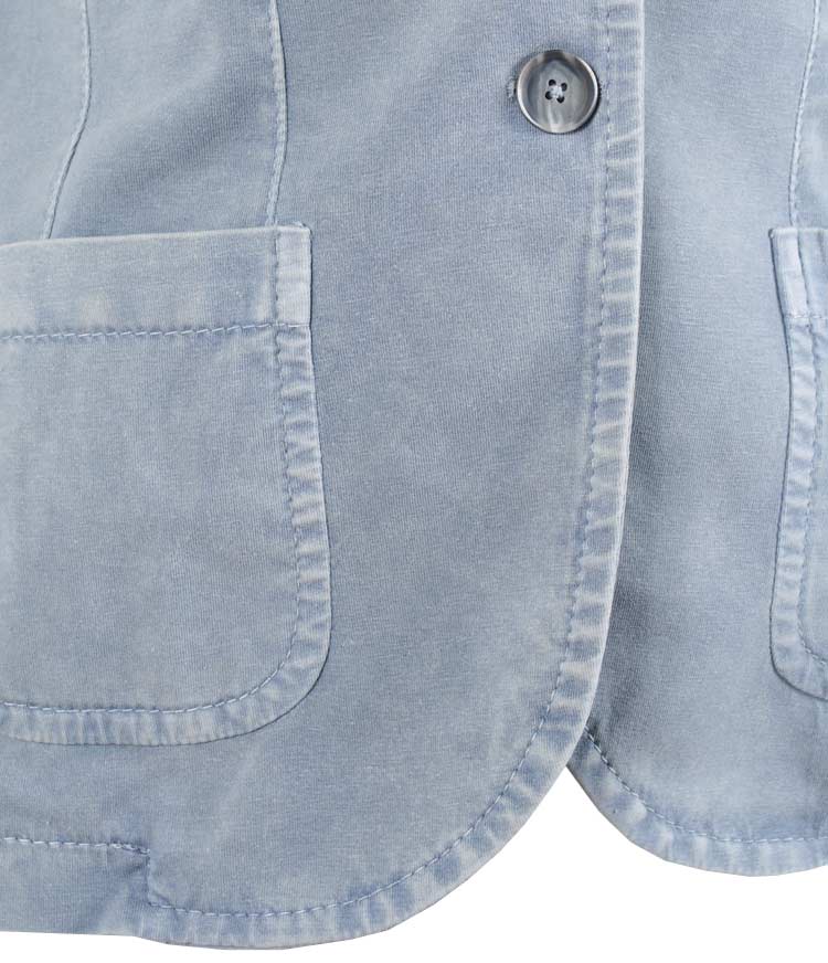 Blazer Jersey light | blau