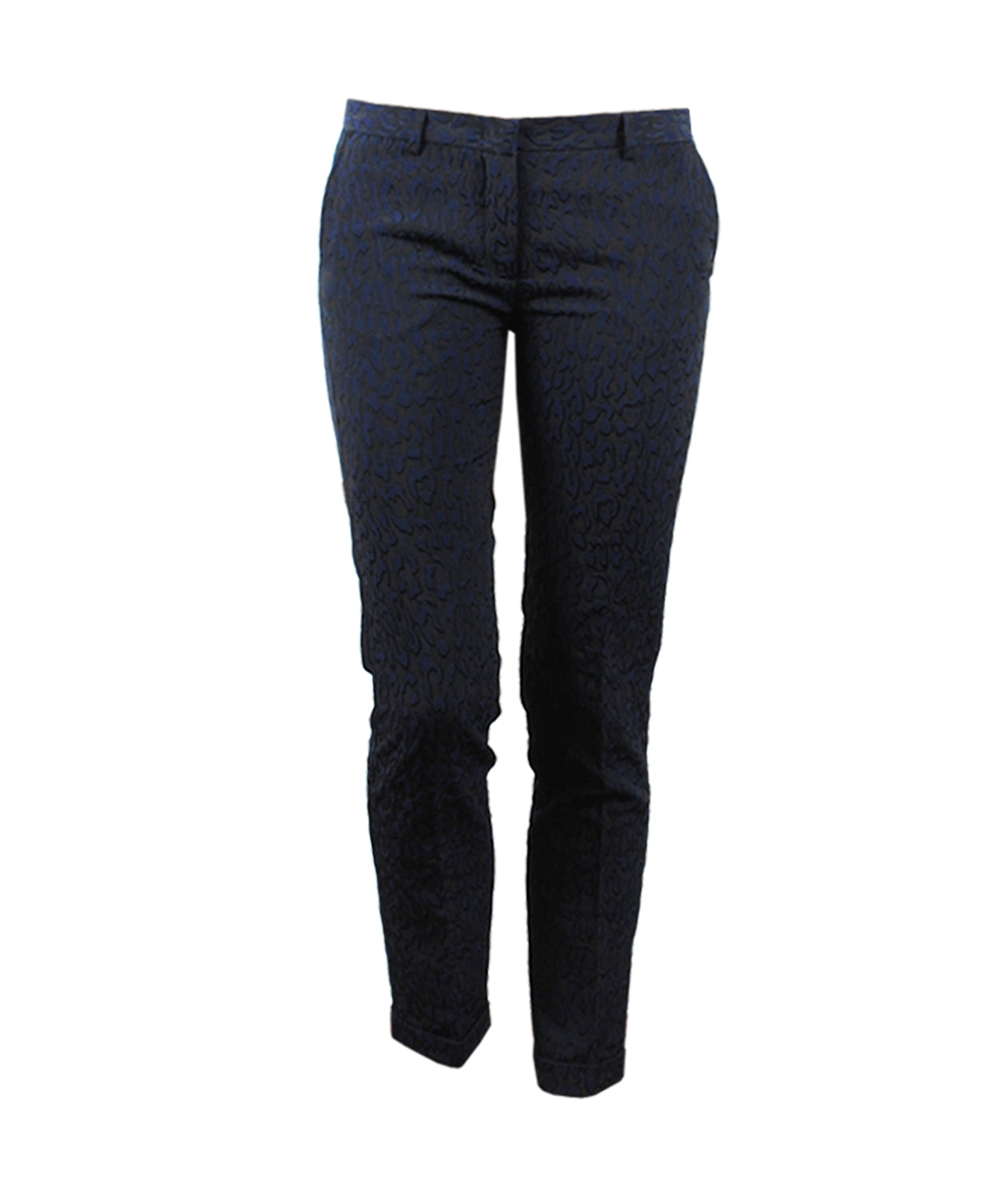 Hose Abilep Velourprint | blau