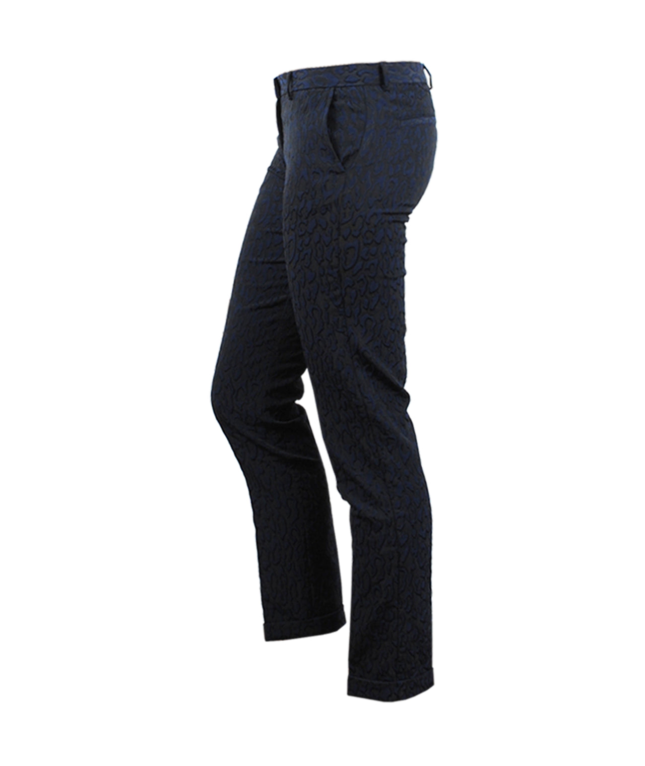 Hose Abilep Velourprint | blau