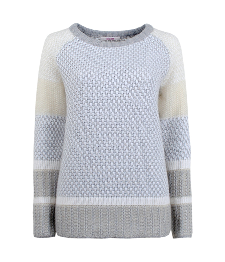 Pulli Grobstrick | offwhite