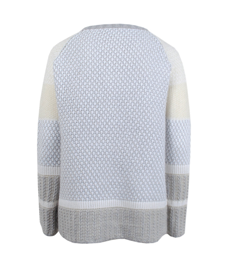 Pulli Grobstrick | offwhite