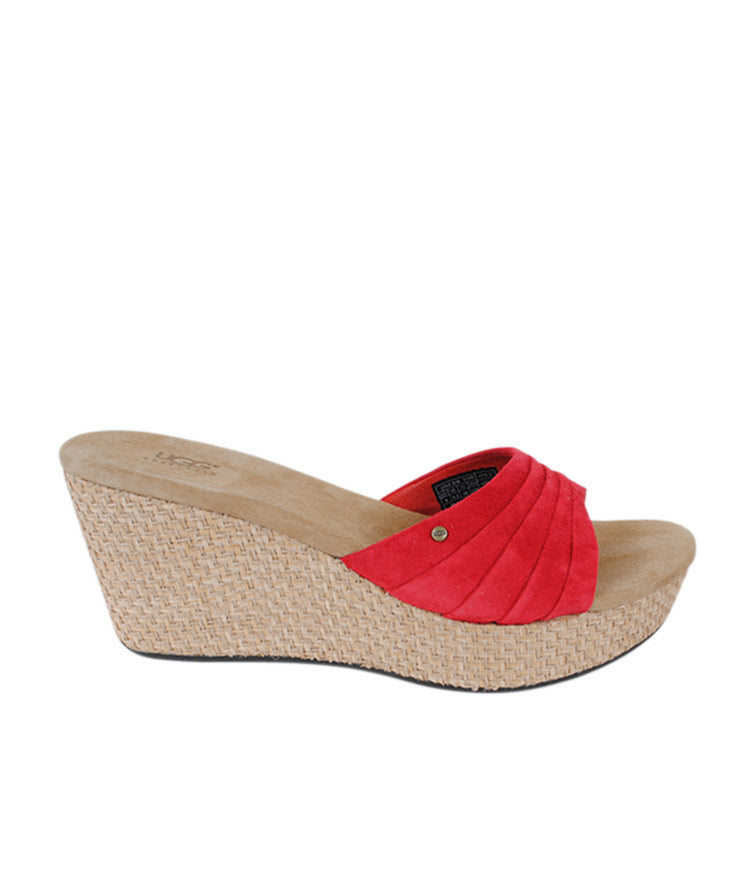 Wedge offen Alvina | rot