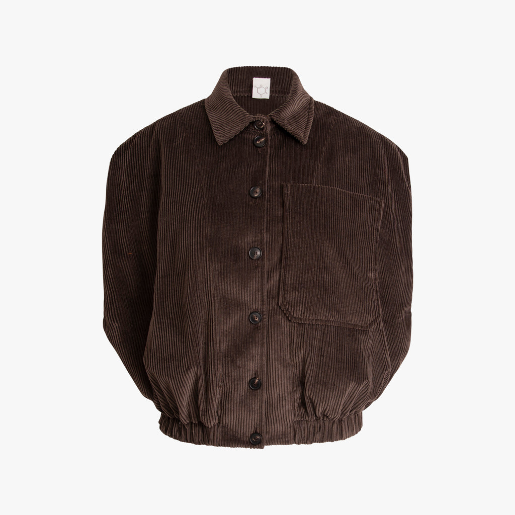 Cordweste wendbar | schoko