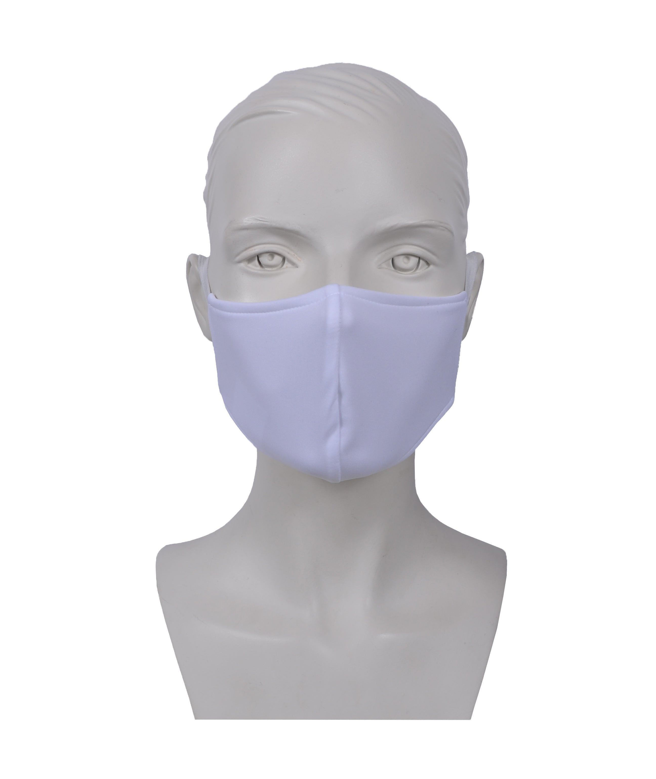 3x Hygiene Maske klein | weiß