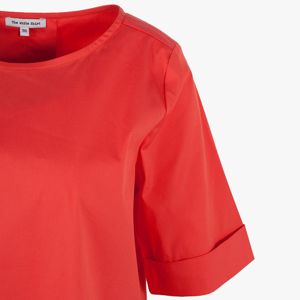 1/2 RH-Blusenshirt, Detail Arm | apricot