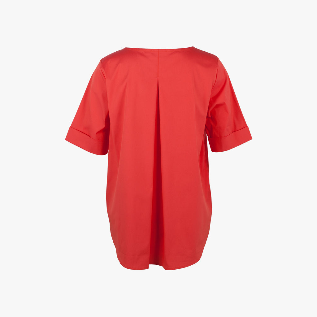 1/2 RH-Blusenshirt, Rückenansicht | apricot