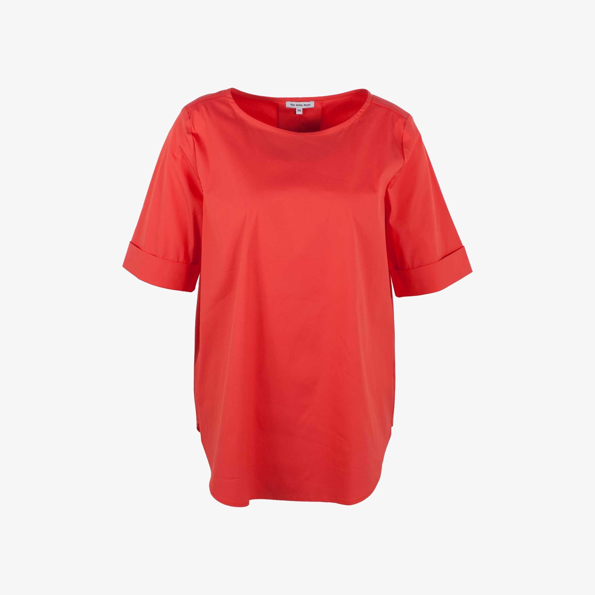 1/2 RH-Blusenshirt, Vorderansicht | apricot
