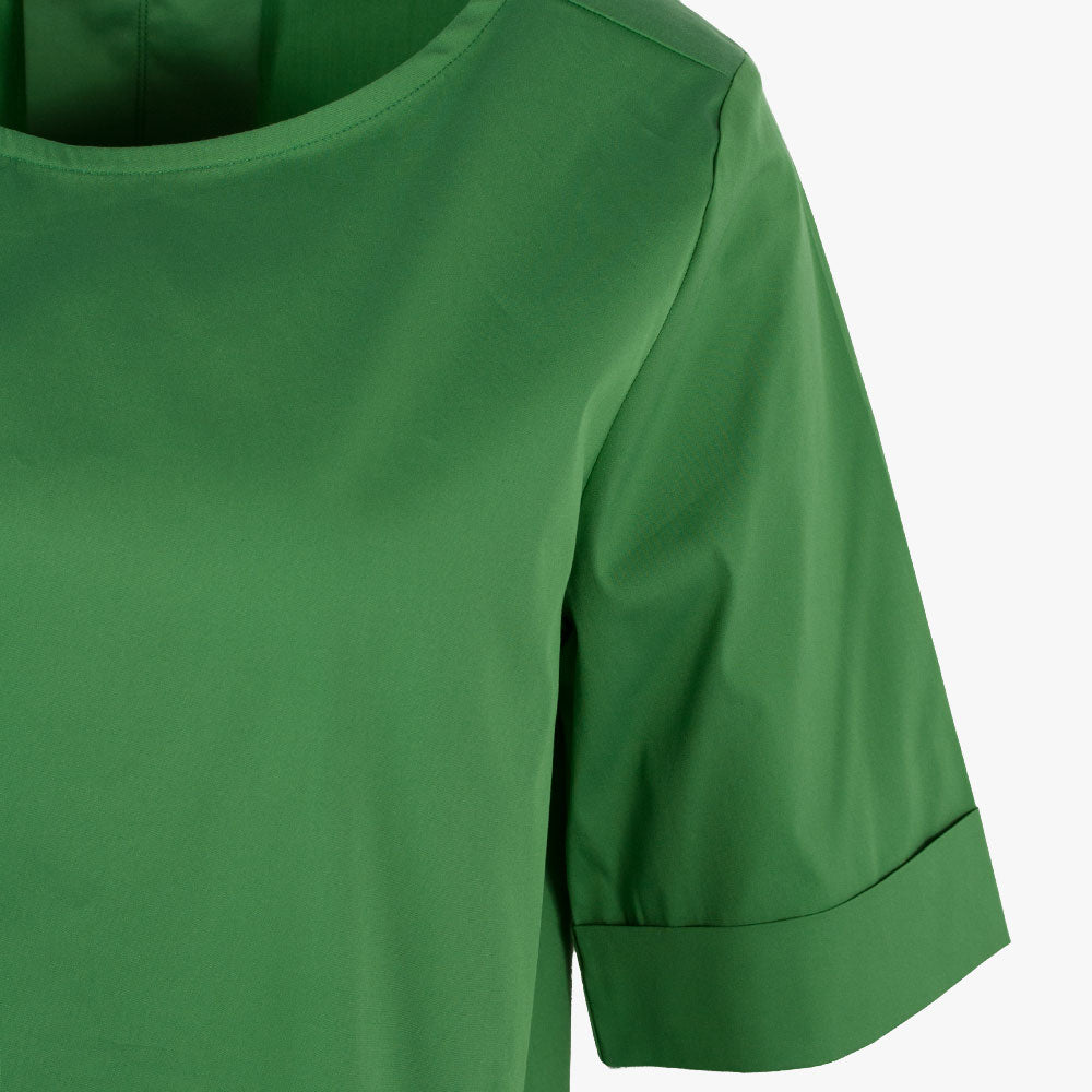 1/2 RH-Blusenshirt, Detail | grün