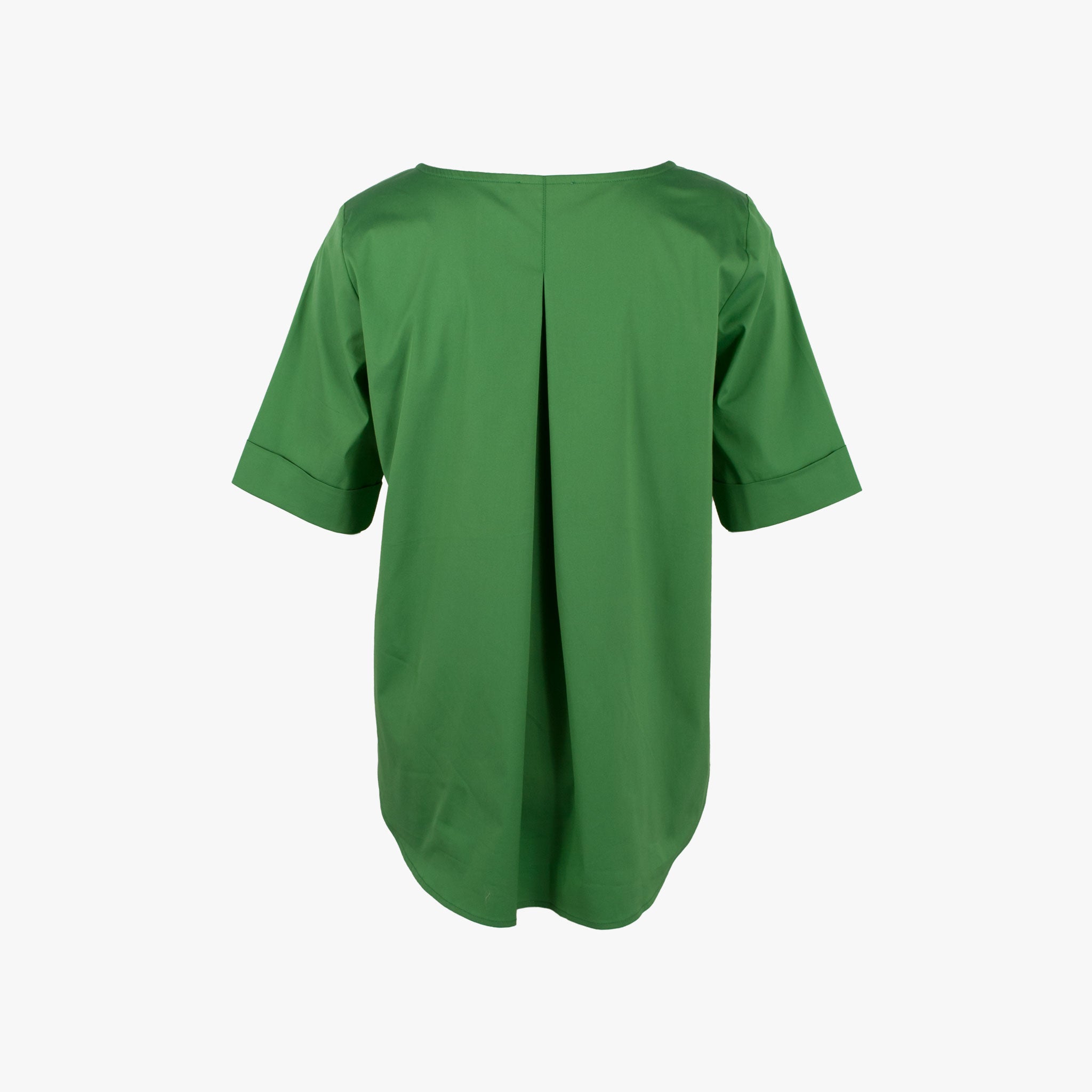 1/2 RH-Blusenshirt, Rückenansicht | grün