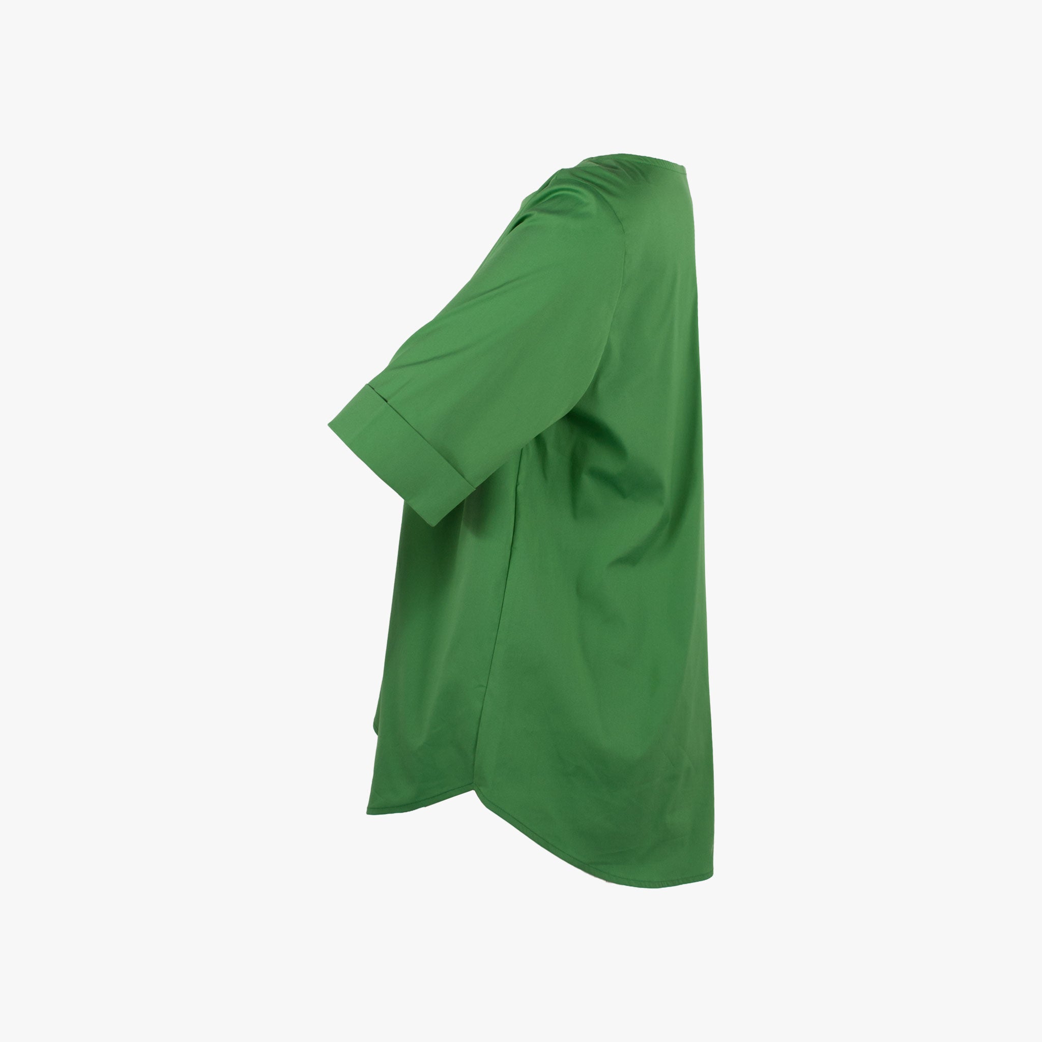 1/2 RH-Blusenshirt, Seitenansicht | grün