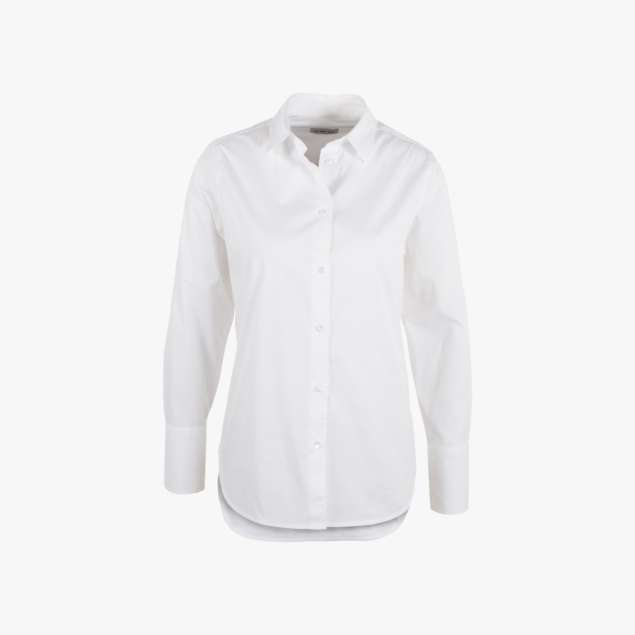 The White Shirt, Bluse Fashion Basic, Vorderansicht | weiß