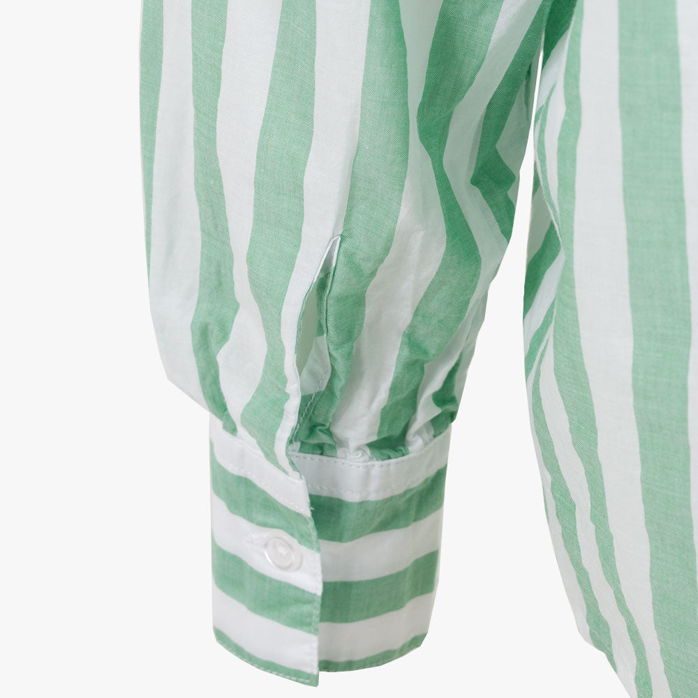 Bluse oversized | grün
