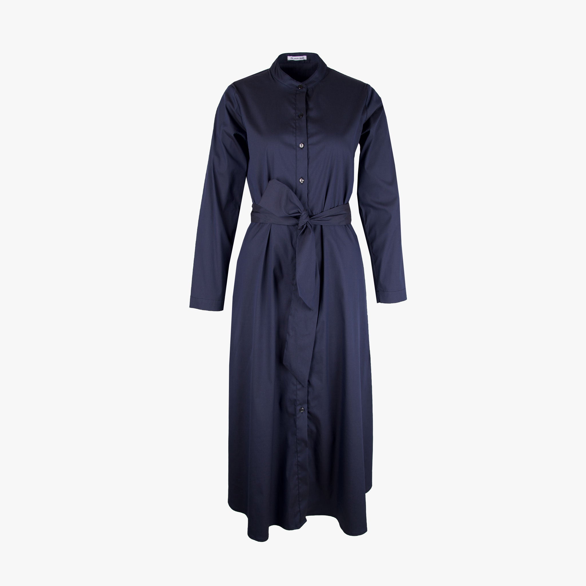 The white Shirt Kleid | navy
