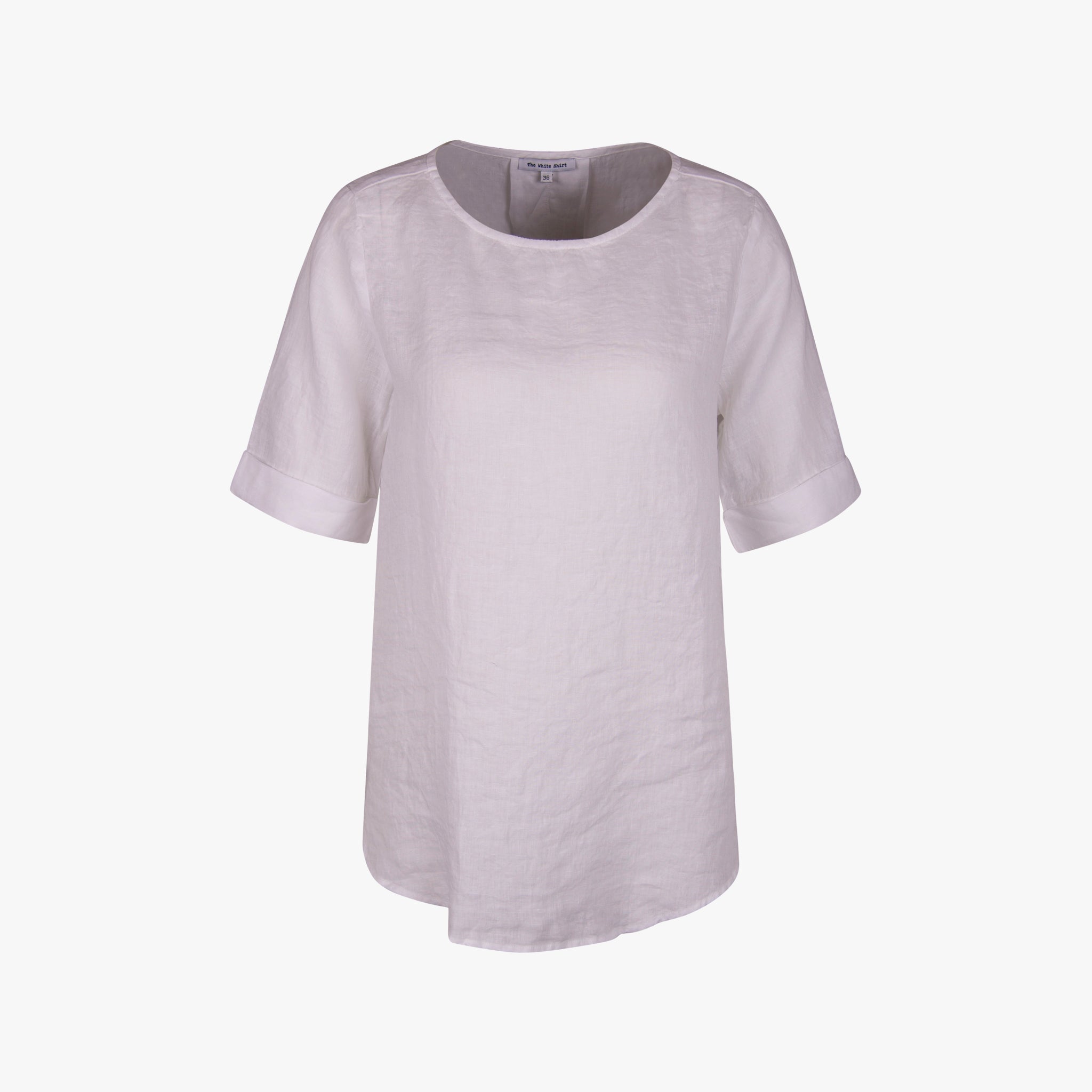 The White Shirt Leinenbluse | weiß
