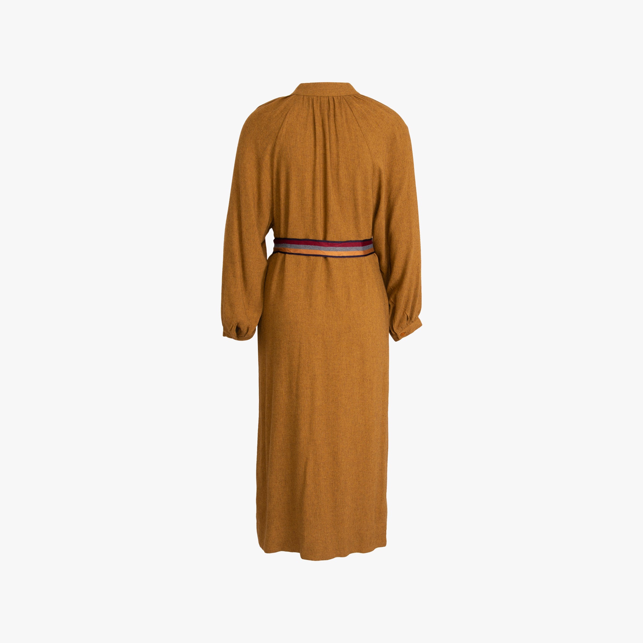 Maxikleid Gürtel | bronze