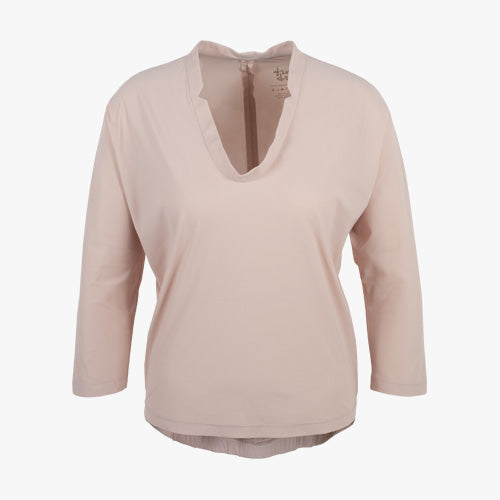 3/4 Blusenshirt uni (rose, XXS) | rose