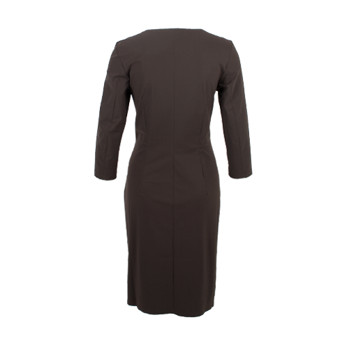 Shaped Dress | braun