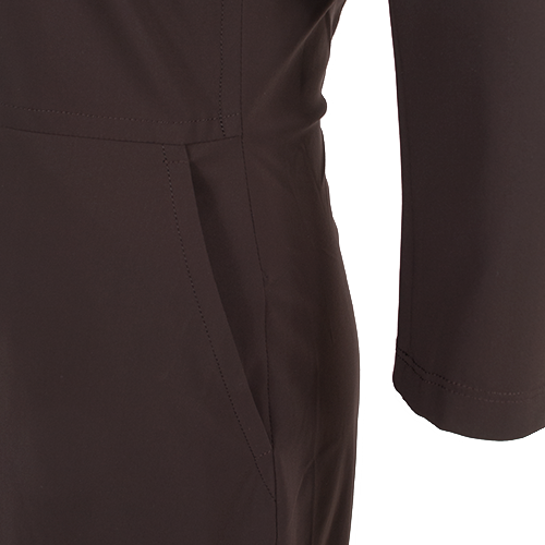 Shaped Dress | braun